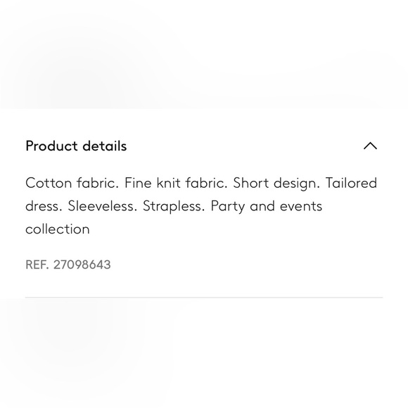 Mango Strapless Dress - Picture 4 of 9